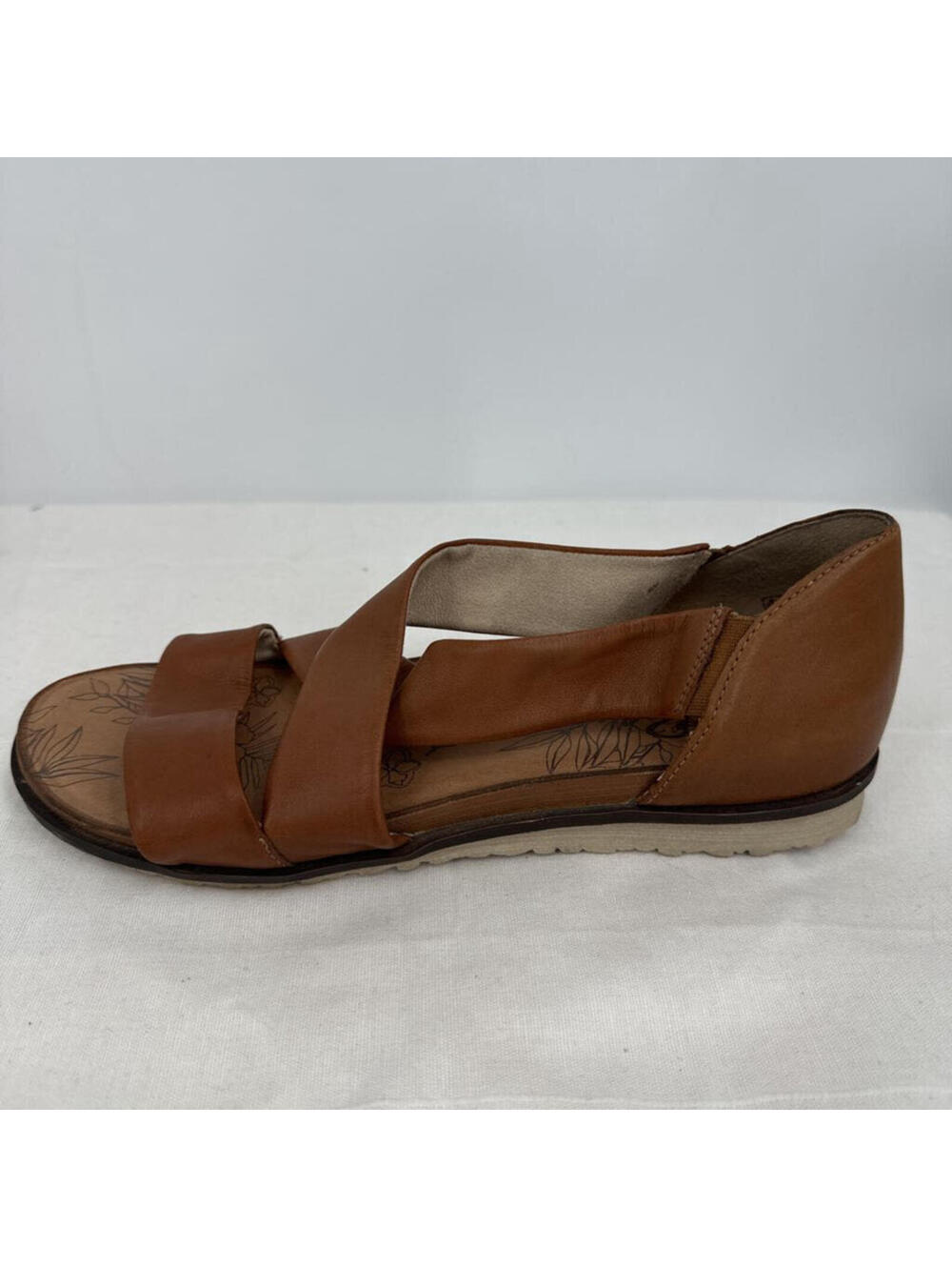 Women's Remonte Leather Sandals in Cognac EU40/US9